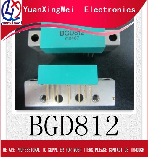 Гибридный модуль BGD812 CATV 860 МГц 20 дб-22 дБ 5 шт. | Электроника