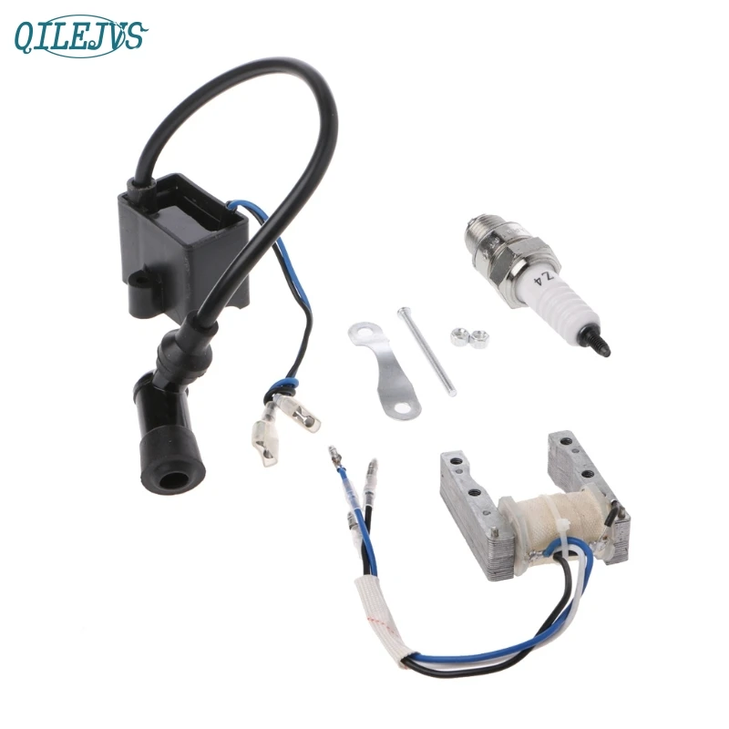 Новый CDI катушка зажигания магнето для моторизованных 49cc 66cc 80cc двигатель