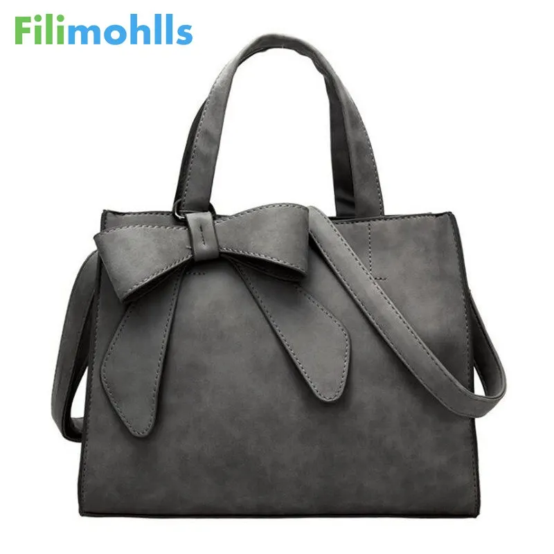 

women leather handbags women bags messenger bags shoulder bag bolsas high quality bow handbag for women female pouch S1171