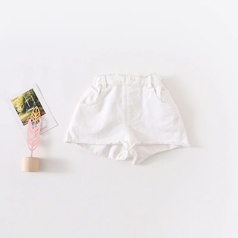 Новинка лета 2019 хлопковые однотонные универсальные Короткие штаны в Корейском
