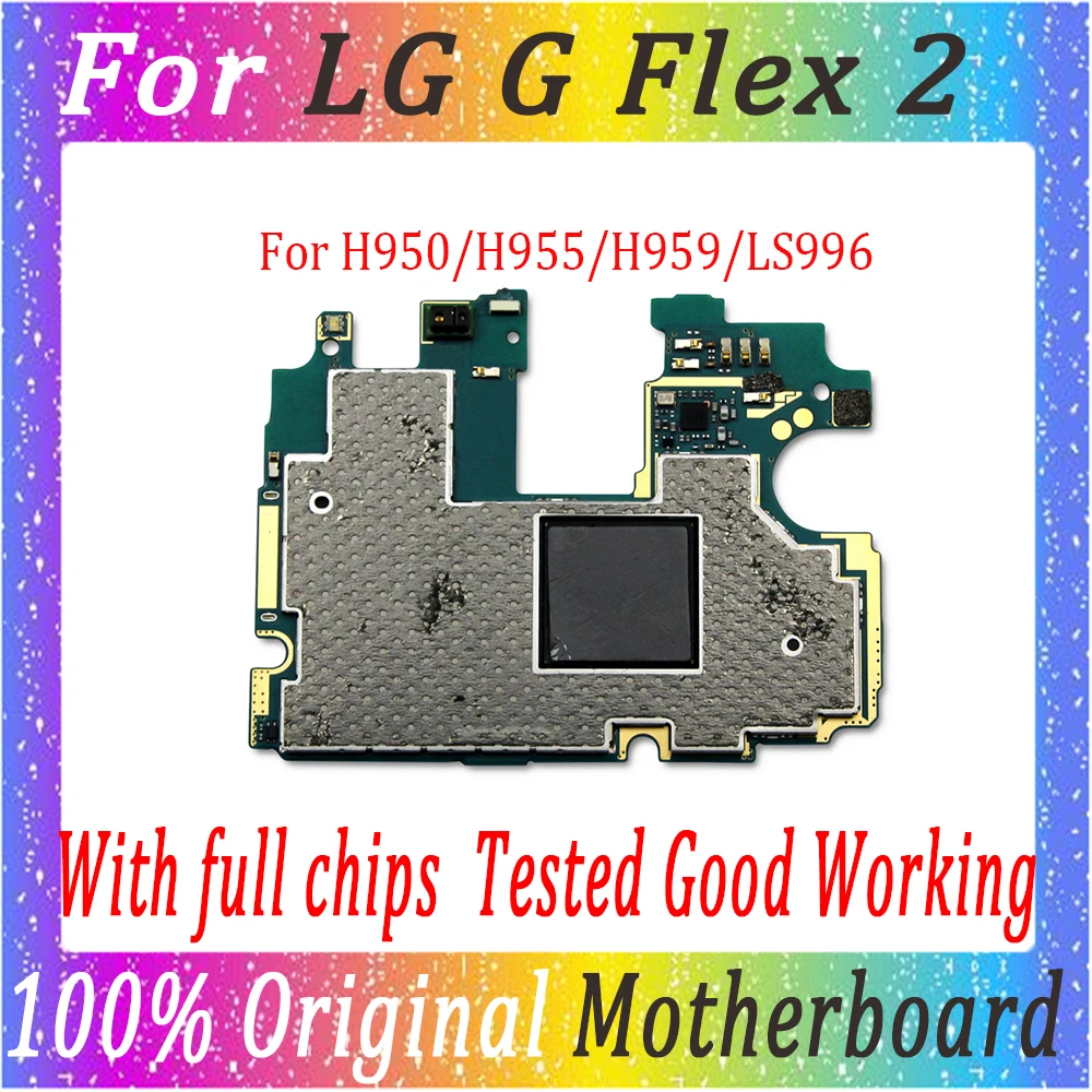 Разблокированная основная плата для LG G Flex 2 H950 H955 H959 LS996 материнская полная
