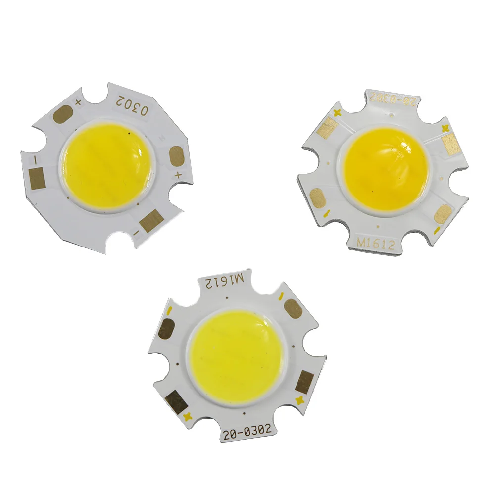 10 шт. COB 12 Вт 3 5 7 led cob Чип источника света 300 мА боковой 11 мм Точечный светильник s