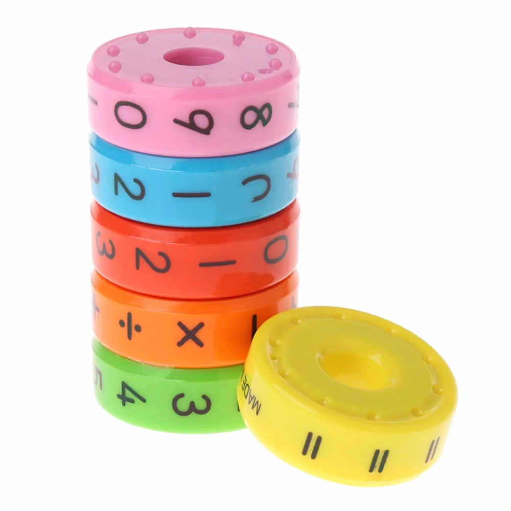 

Education Toys Magnetic Mathematics Numerals Cylinder Learning Toy Math Toy
