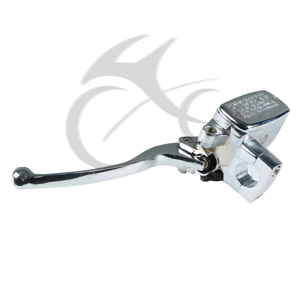 Для мотоцикла хромовый Универсальный левый Главный цилиндр для рулевых стержней