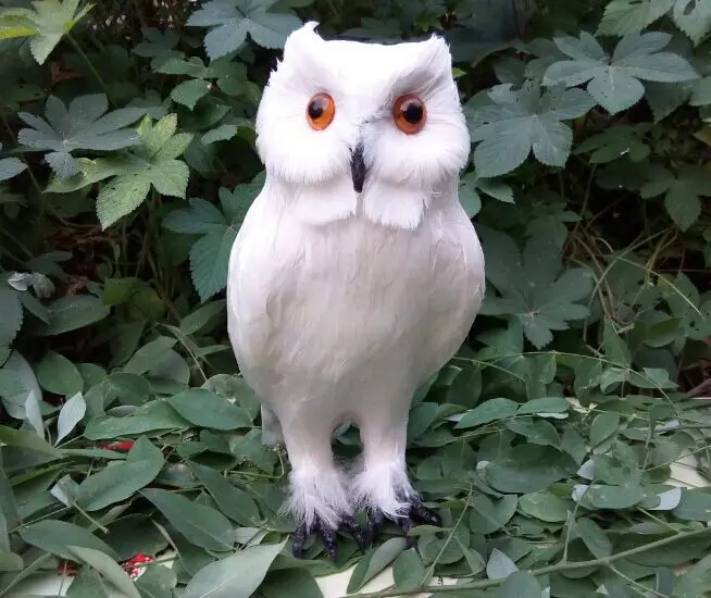 Искусственные животные Сова 28 см Фотография реквизит украшение дома | Дом и сад