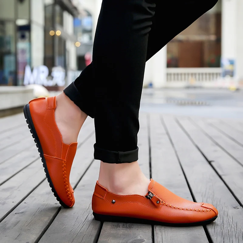 Весенняя мужская повседневная обувь; zapatos de hombre; Новинка; Высококачественная классическая мужская обувь на плоской подошве для вождения; Мужская обувь; кроссовки; лоферы