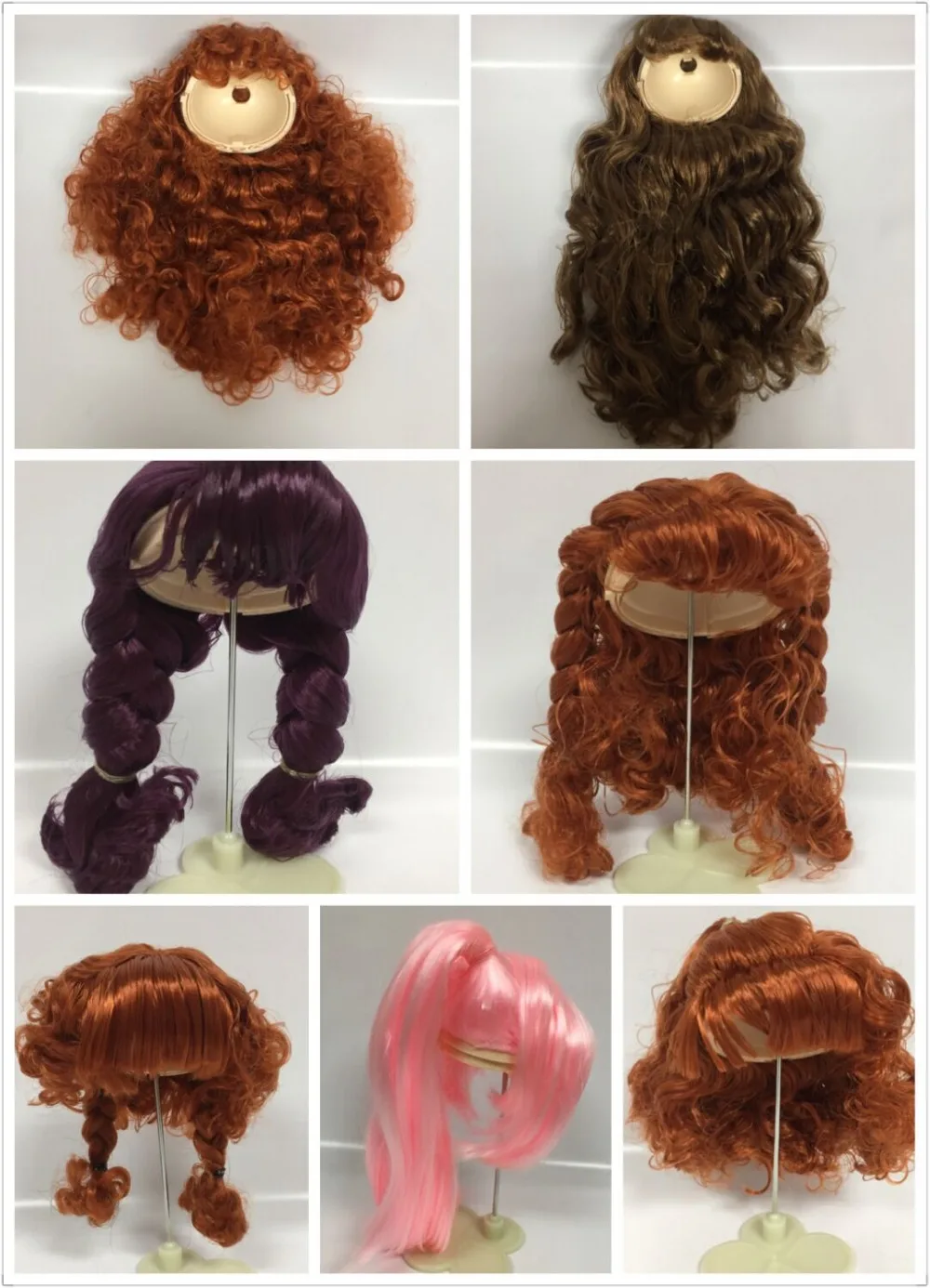 Кукла Blyth скальп (RBL)|doll wig|doll frogblythe doll |