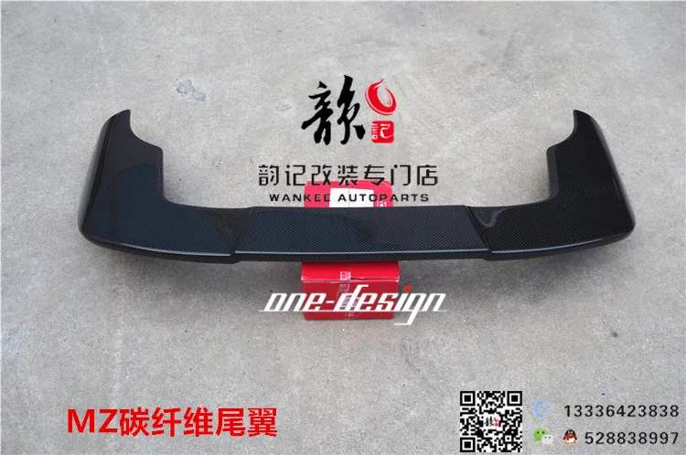

Fit for honda VEZEL HRV M'z MZ carbon fiber or FPR spoiler