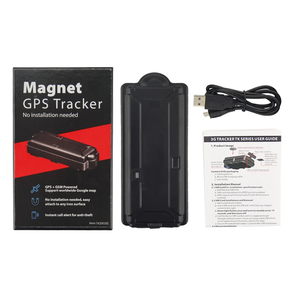 3G WCDMA GSM Автомобильный GPS трекер автомобильный магнит водонепроницаемый в
