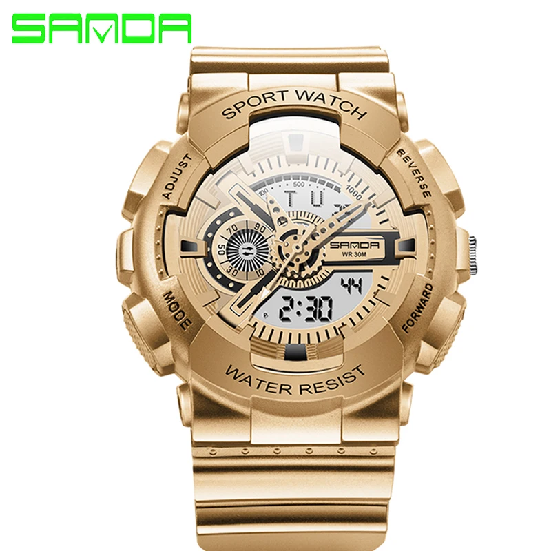 2019 мужские спортивные часы Reloj противоударные электронные цифровые наручные Relogio