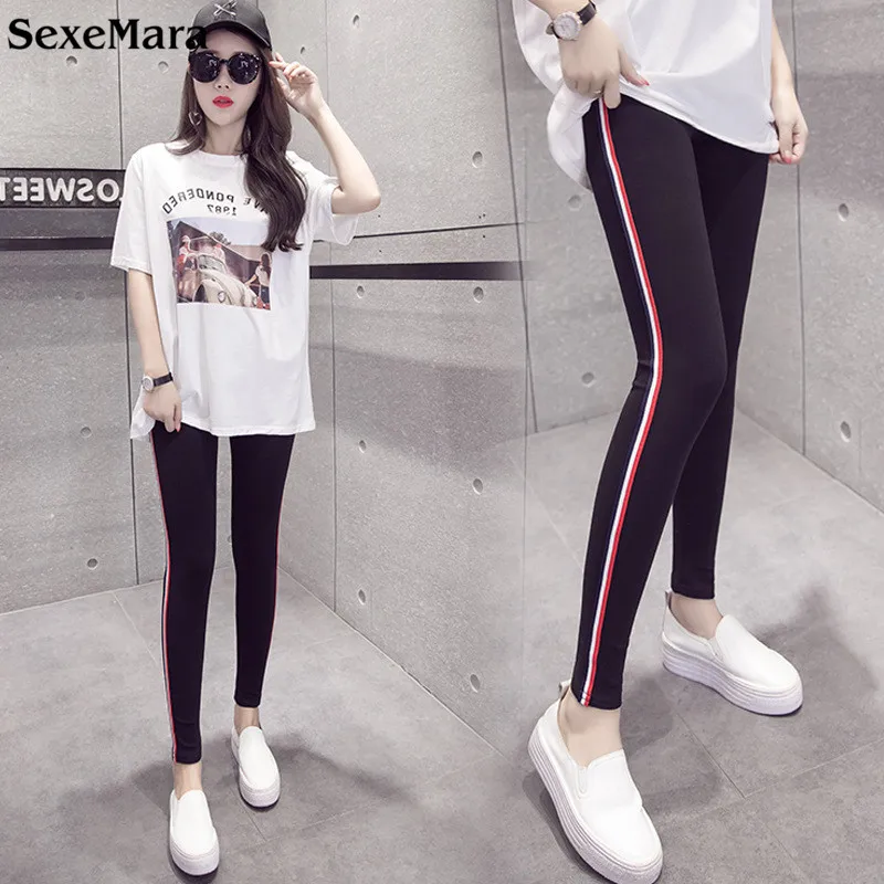 Leather Pants Real 2017 New Spring Women Trousers Stretch Pencil High Waist Wear Out Tight Thin Girls Slim Female Casual | Женская