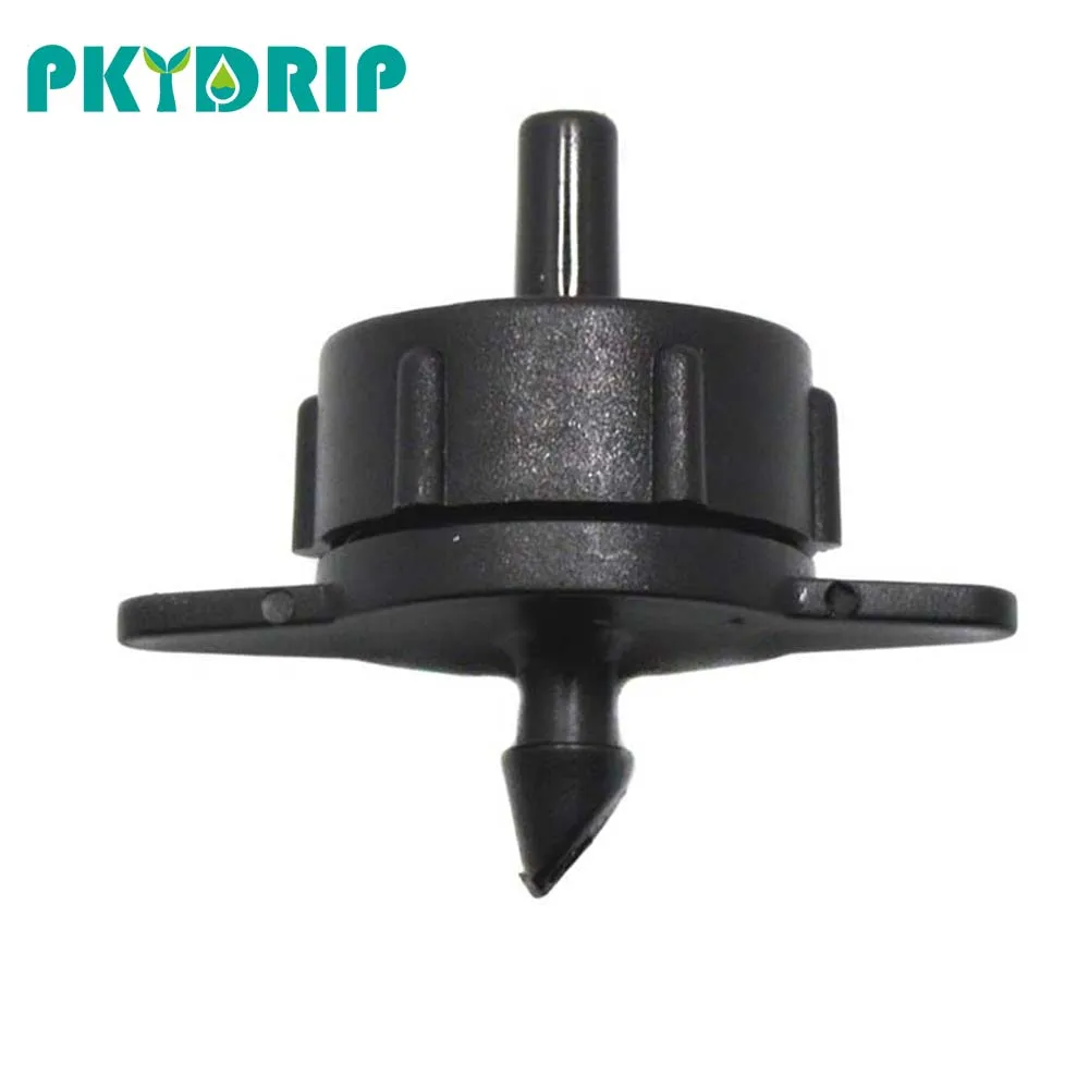 1pcs 4L per hour Pkydrip 1 шт. Регулируемый дриппер излучатель садового капельного полива Оросительная установка автоматическая система микро орошения - Цвет: 1pcs 4L per hour