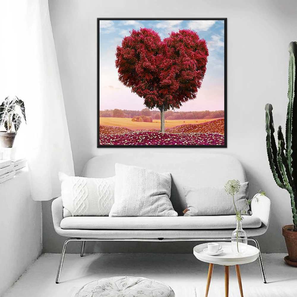 Abooly 5D DIY Diamond Painting Set Cross Stitch Gift Round Embroidery Mosaic Pattern Home Wall Decoration | Дом и сад