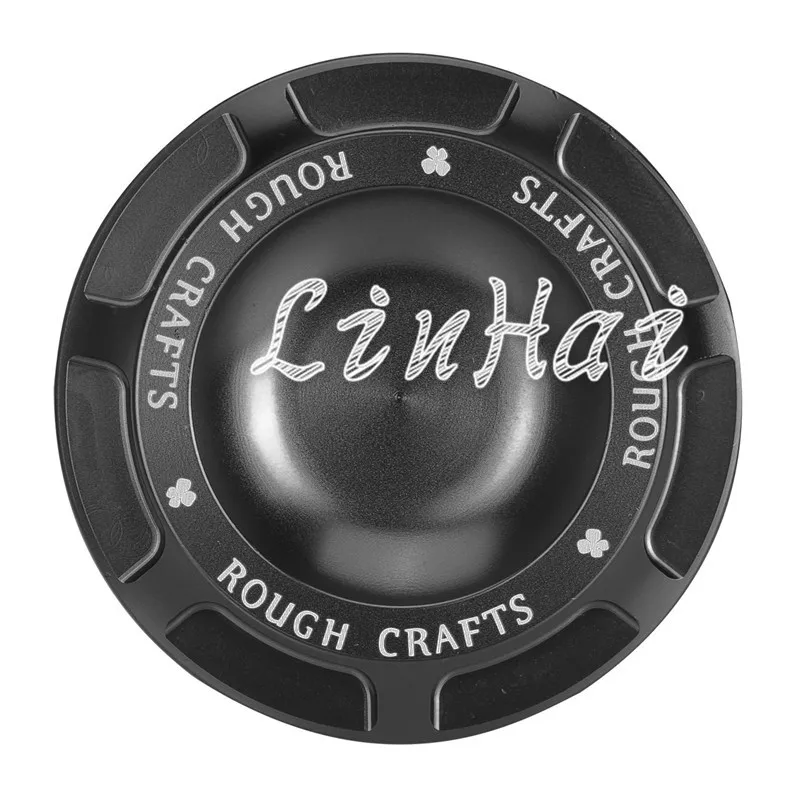 Черный CNC грубые ремесла алюминиевый топливный газовый масляный колпачок для Harley