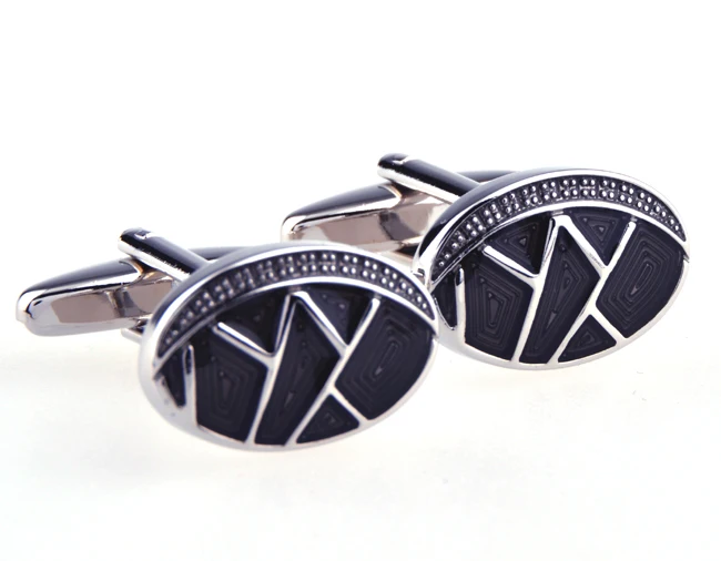 Мужские запонки серебряные черные синие фиолетовые для рубашки J1169|purple cufflink|men cuff