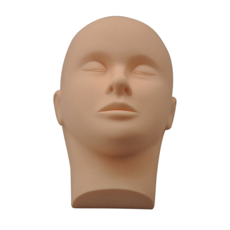 Тренировочная голова манекена для практики макияжа ресниц наращивания ресниц| |