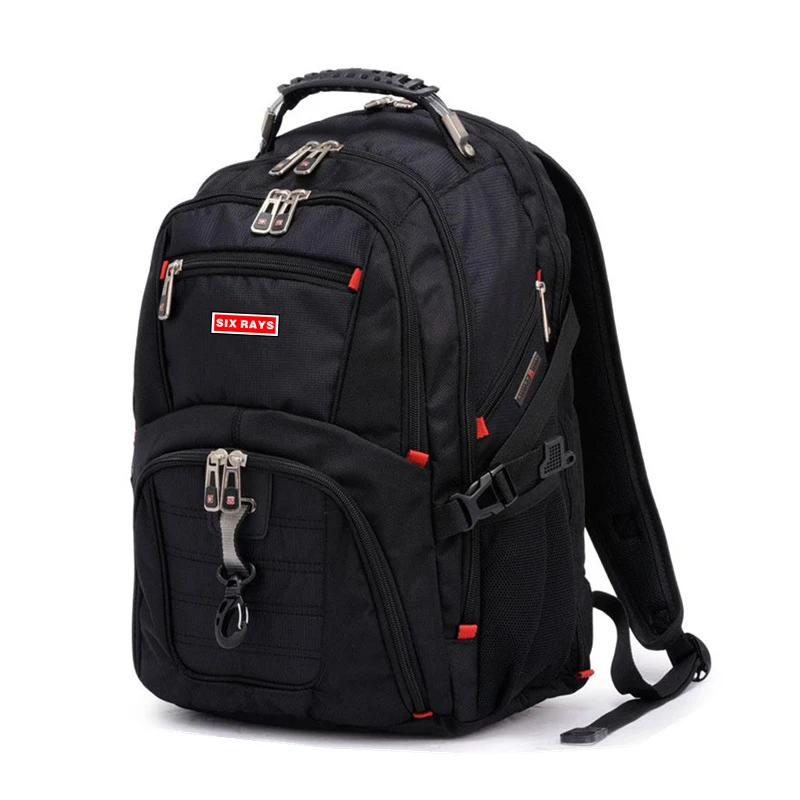 Фирменный Швейцарский рюкзак для ноутбука 15,", внешний USB зарядка, швейцарский рюкзак для компьютера, Противоугонный рюкзак, водонепроницаемые сумки для мужчин и женщин