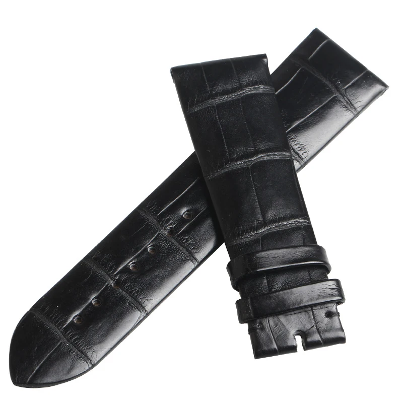 WENTULA waatchbans для Jaquet Droz J007030242 J007030241 кожа аллигатора/крокодил зерна