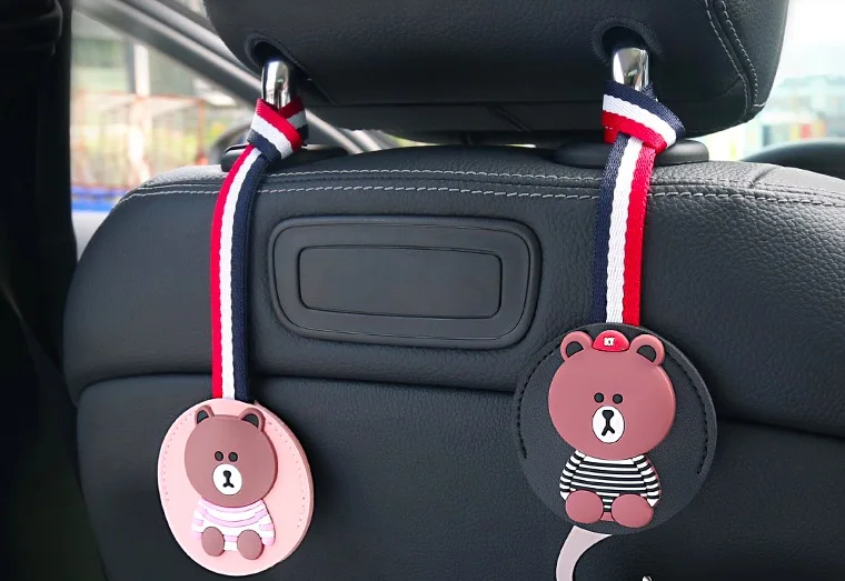 Автомобильный крючок задний на спинку сиденья скрытый Многофункциональный