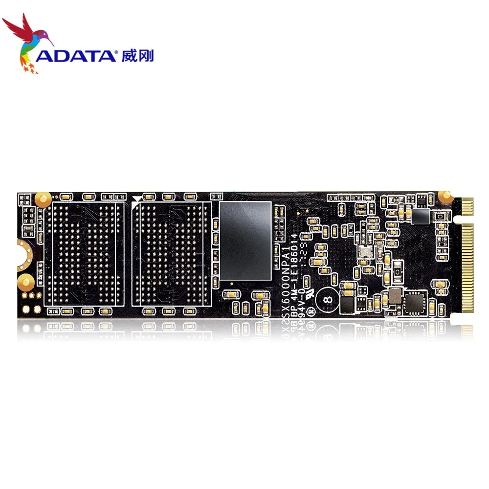 ADATA XPG SX6000 PCIe 128GB 3D NAND Gen3x2 M.2 2280 NVMe 1 2 R/W до 1000/800 MB/S Твердотельный накопитель (ASX6000NP 128GT