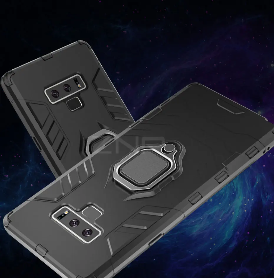 ZNP роскошные чехлы с подставками чехол для samsung Galaxy S10 S9 S8 A8 J4 J6 плюс держатель чехол для телефона с кольцом для samsung Note 9 A7 A8s A9 чехол