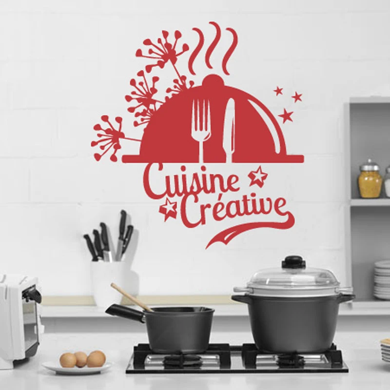 Французская Креативная кухня художественная наклейка для ресторана кухни