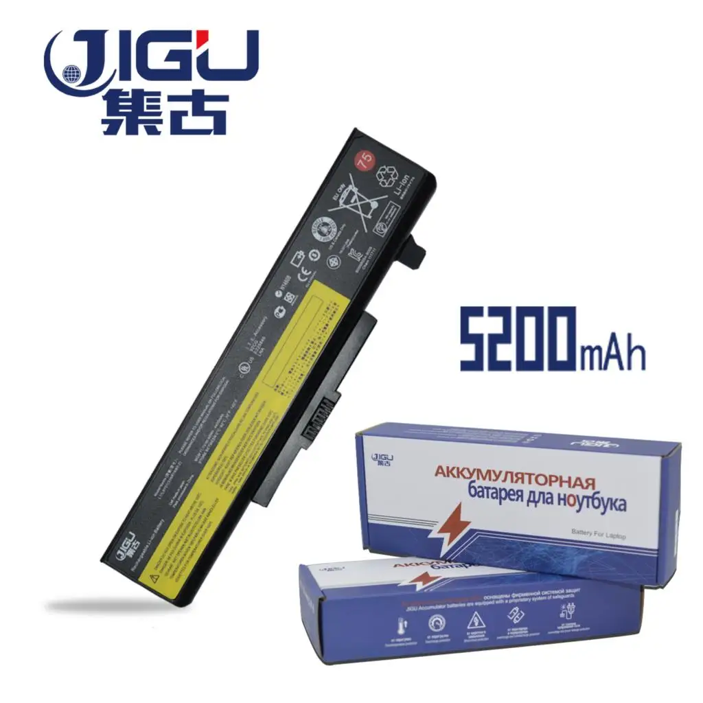 JIGU 6 ячеек L11L6Y01 L11S6Y01 Аккумулятор для ноутбука LENOVO Y480 Y480A Y480P Y580 G580AM G480 Z380AM G580 V480