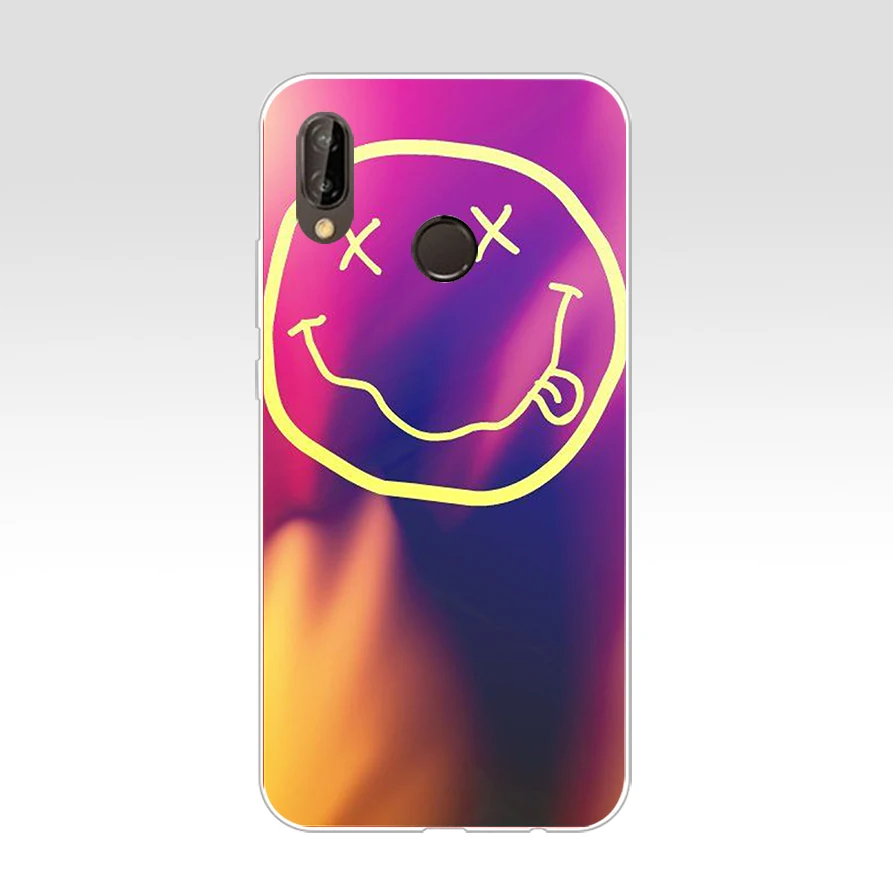 162SD NIRVANA рок-н-ролл Группа Курт Кобейн мягкий силиконовый Tpu чехол для Honor 10 huawei p mate 10 20 30 lite y5 y6 prime