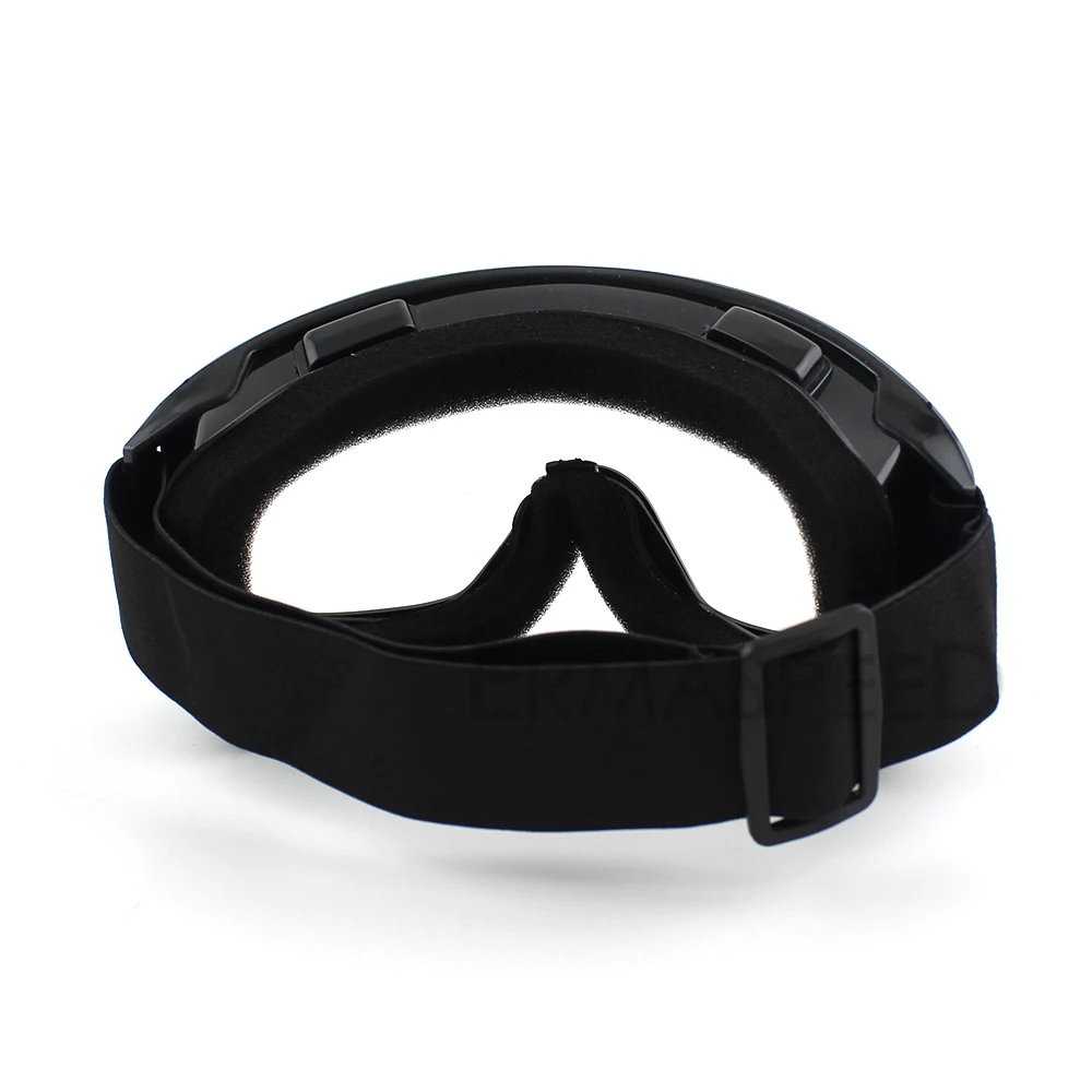 Черные мотоциклетные очки с защитой от ветра|motorcycle goggles|goggles clear lensmotorcycle motocross goggles