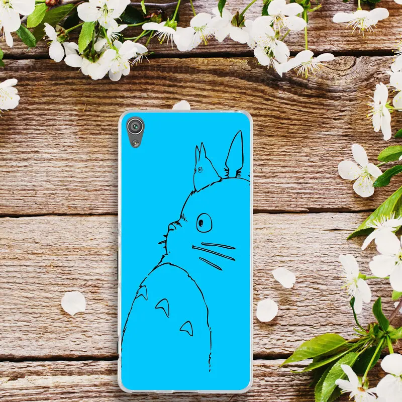 Милые Мультяшные мягкие телефонные чехлы из ТПУ и силикона для Sony Xperia E3 E5 T3 M2 M4 M5 XA