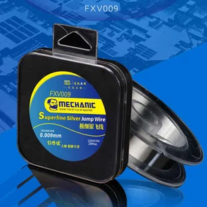 Обслуживание материнской платы Silver Fly Line 0,009 мм x 200 м для iPhone, ремонт отпечатков пальцев, ремонт, ремонт, летная линия, flyline, инструмент