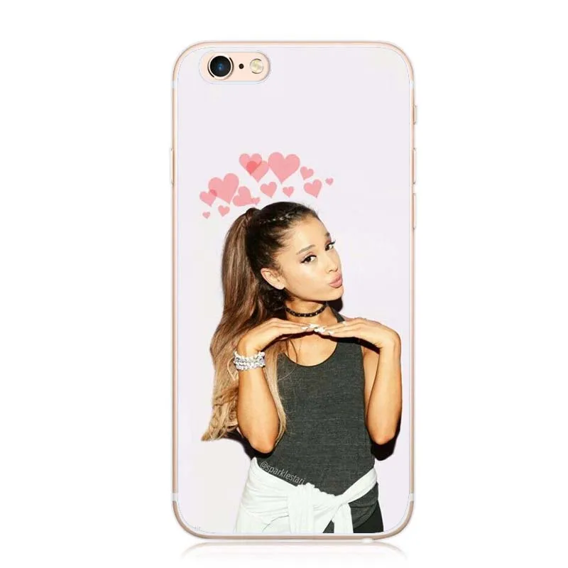 Ag Ariana Grande Cat чехол для сотового телефона iPhone 6 5s SE Plus 7 8 plus XS XR задняя крышка
