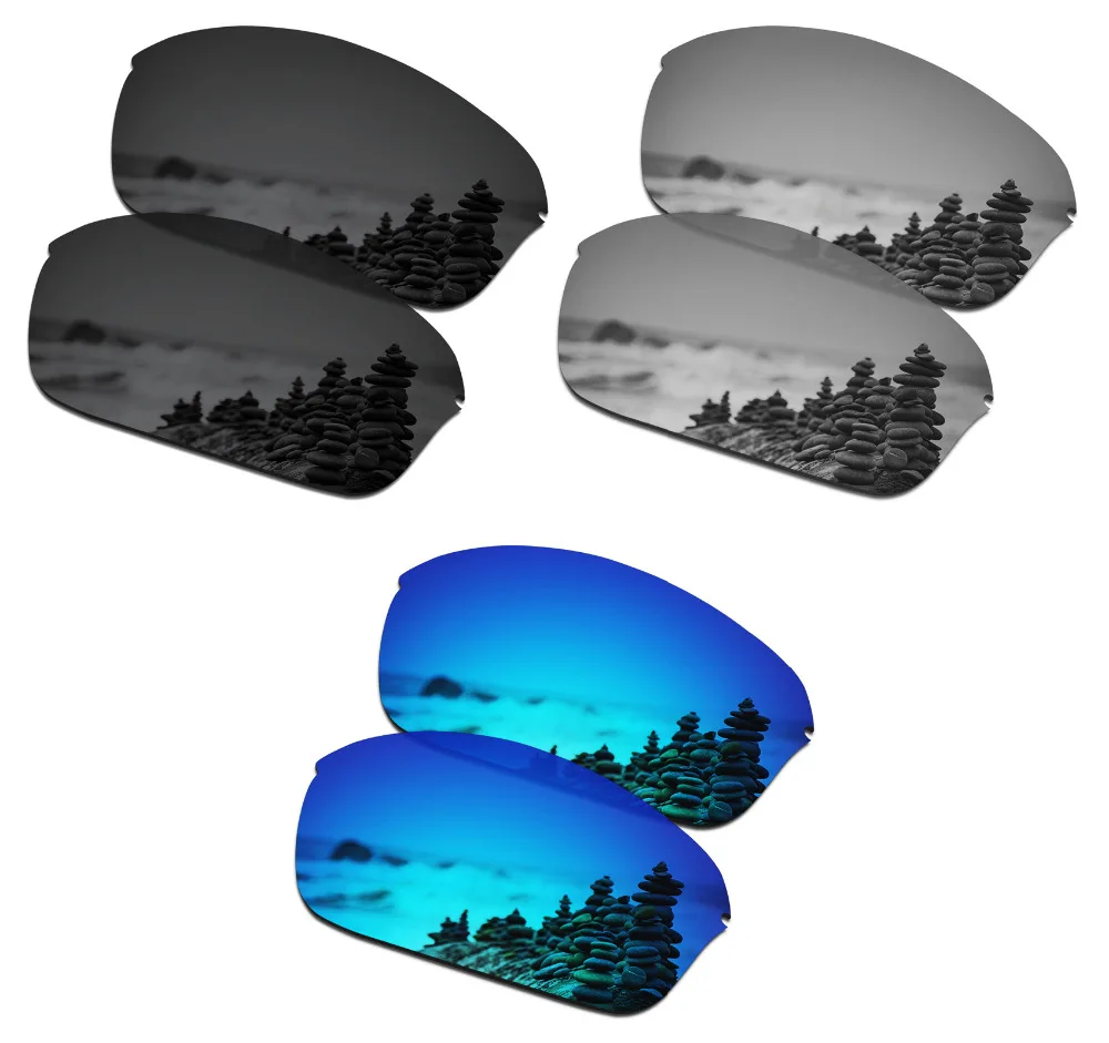 SmartVLT 3 пары поляризованных солнцезащитных очков Сменные линзы для Oakley Half Wire 2 0
