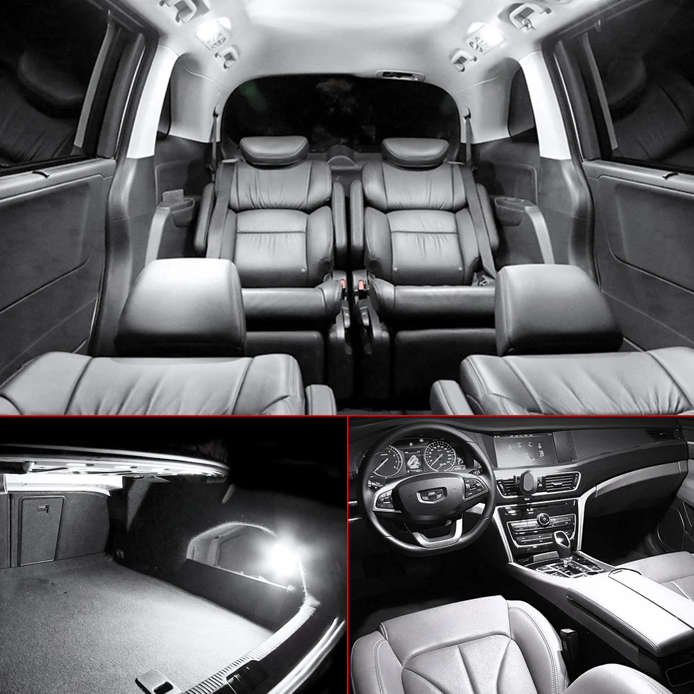 Автомобильные светодиодсветодиодный лампы Xukey CANBUS Festoon C5W 31 мм 36 39 41 верхние белые