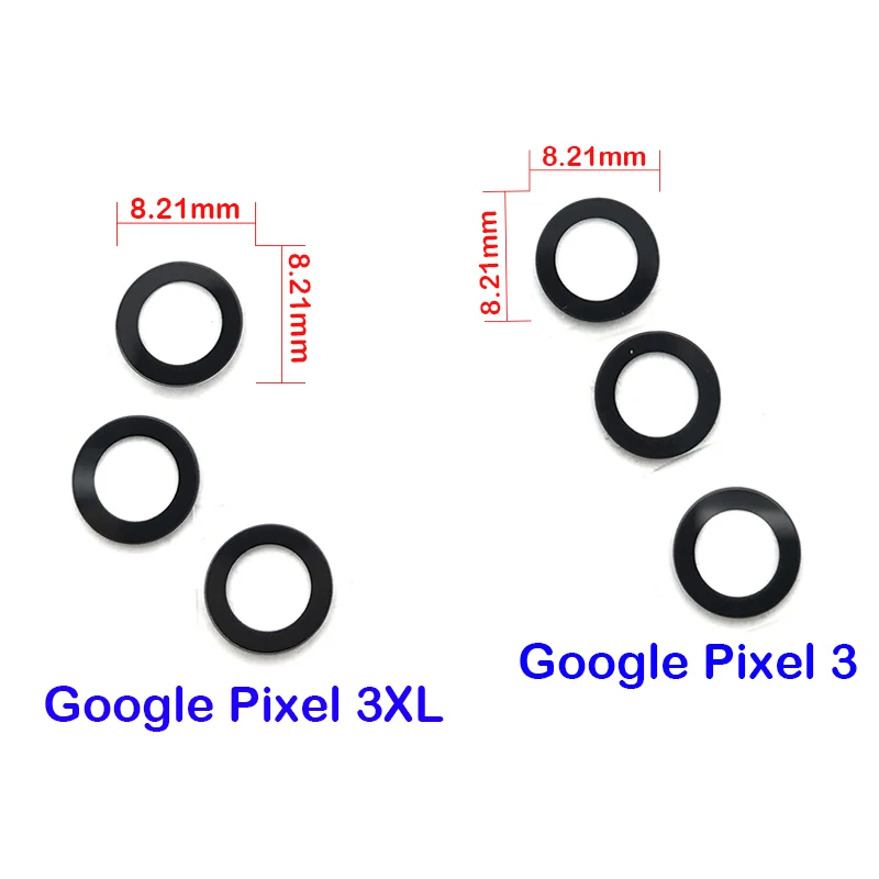 Новый стеклянный объектив для задней камеры Pixel 3 XL / Pixel3|Корпусы и рамки мобильных
