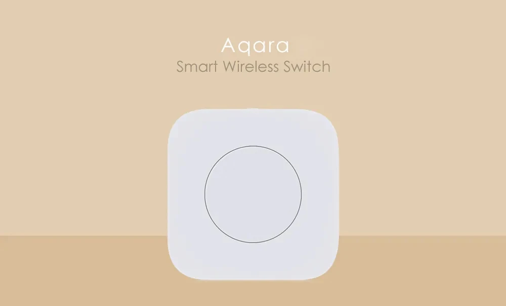 Xiaomi 2 шт./партия Aqara беспроводной переключатель умный пульт дистанционного управления один ключ управление Aqara интеллектуальное приложение для домашней безопасности без гироскопа