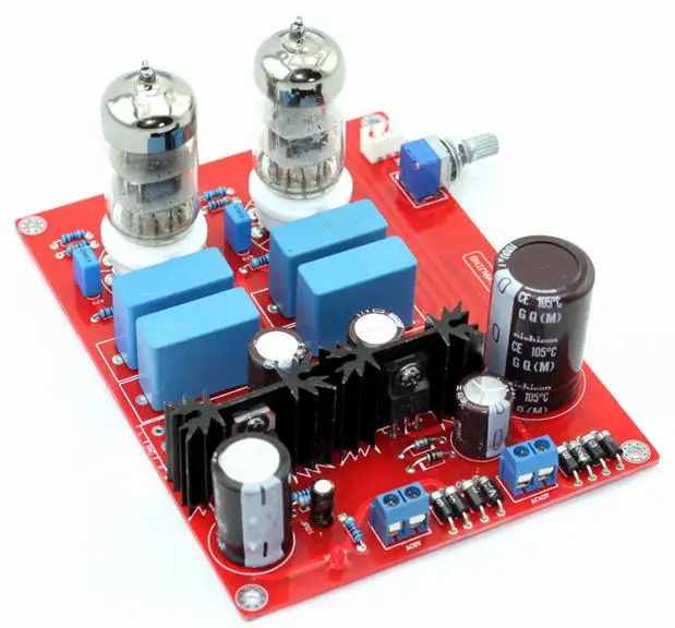 6N3 ламповый усилитель преусилитель (эталонная схема Маттиса)|amplifier preamp|tube amplifier6n3