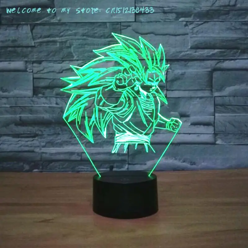 2016 Внешней Торговли Новый Обезьяна 2 3d Led Лампы Красочный Сенсорный Визуальные