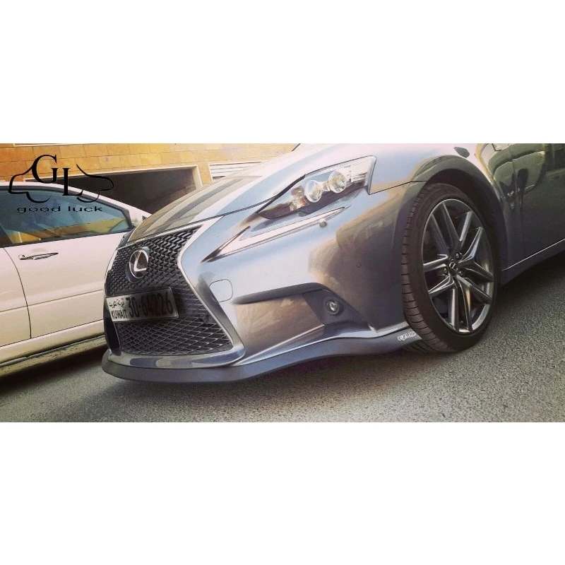 Дефлектор губ для бампера Lexus HS 250h / F 2009 ~ 2015 передний спойлер юбка устойчивая к