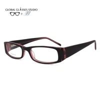 womens leisure acetate glasses frame eyewear eyeglasses reading myopia prescription lens 1 56 index rm00421 c60