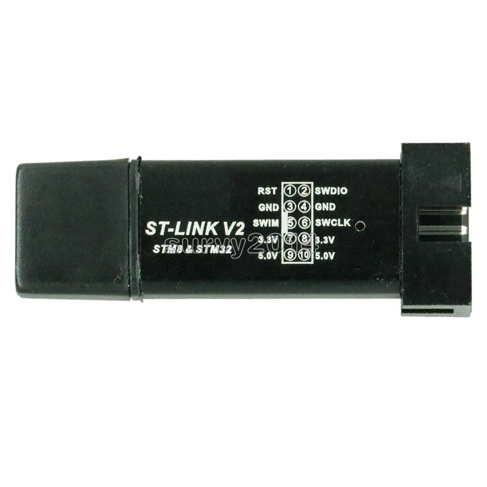 1 шт. ST LINK Stlink ST-Link V2 Mini STM8 STM32 симулятор скачать программист Программирование с крышкой A41
