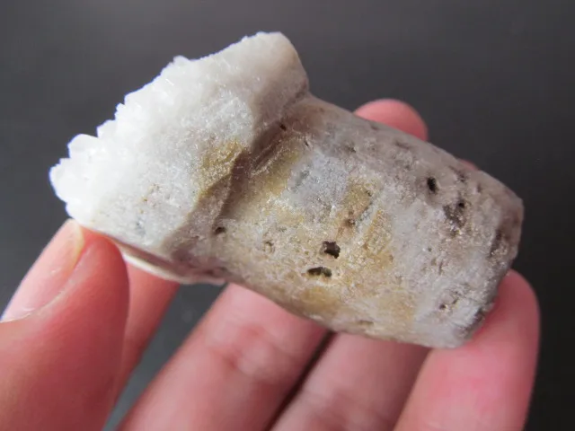 71g Unique Natural White Crystal Cluster Carved Skull Mineral Healing Reiki Druse Vug Specimen Fengshui Energy Stones | Дом и сад