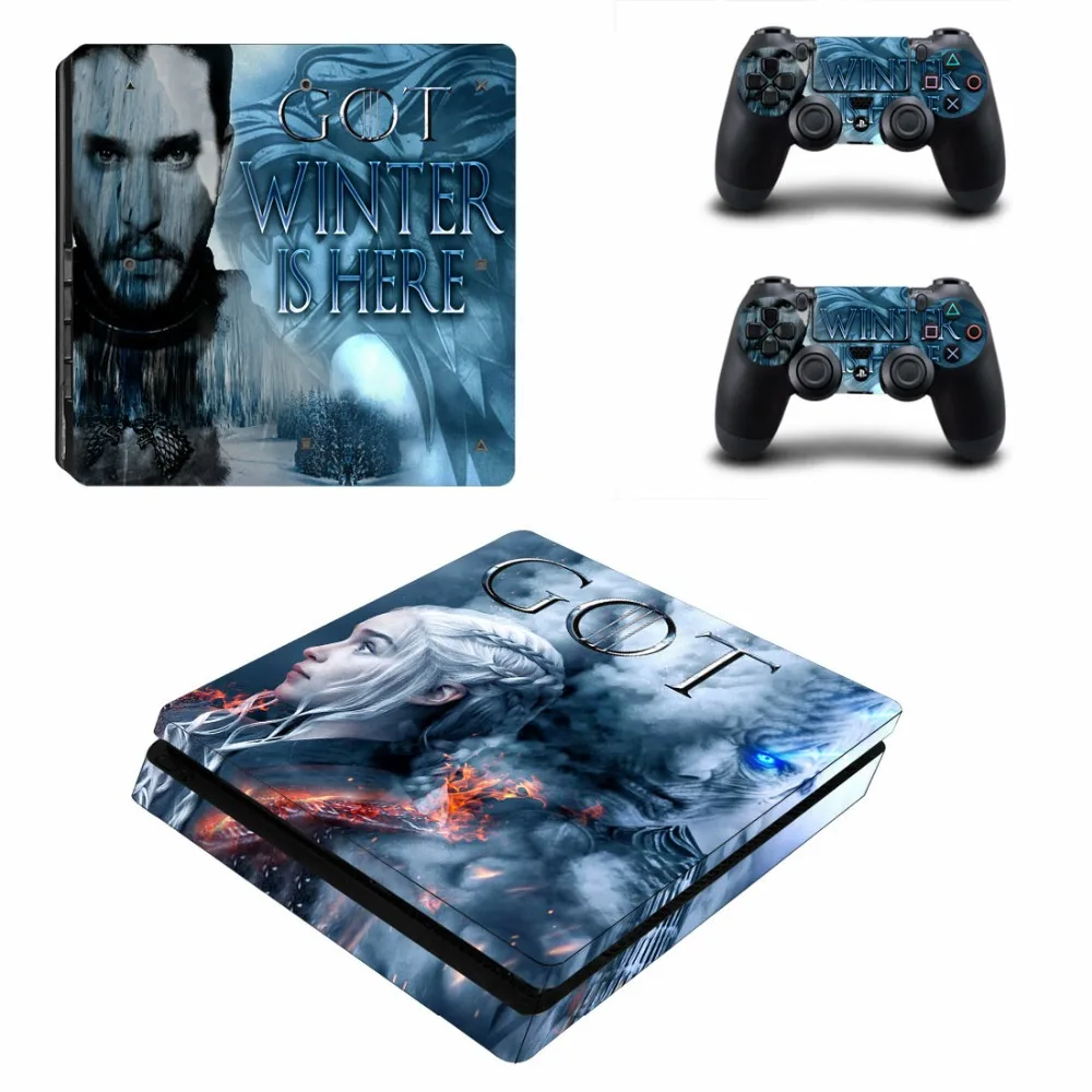 Игра престолов получила PS4 тонкая Наклейка защитная накладка наклейка для