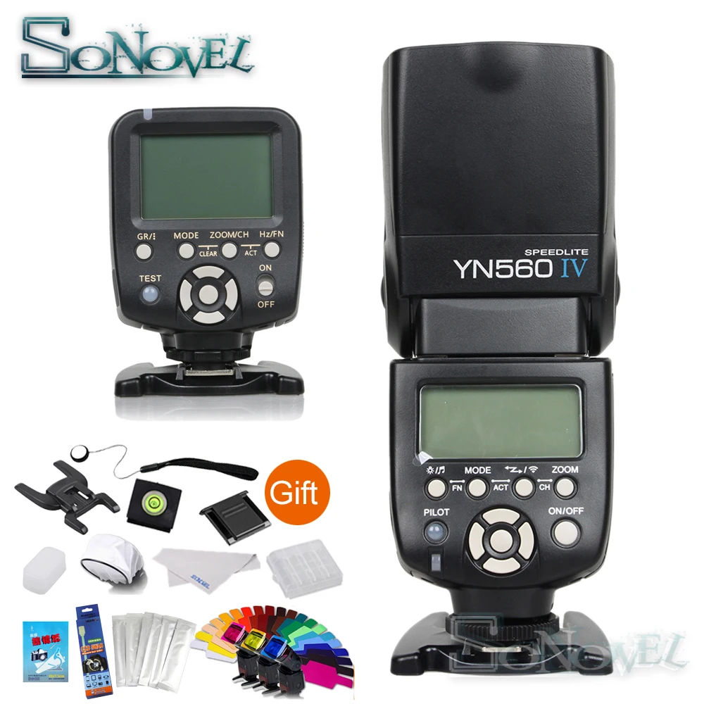 

Беспроводная вспышка Yongnuo с ЖК-дисплеем и беспроводным триггером для камеры Nikon D500 D4 D5 SLR s