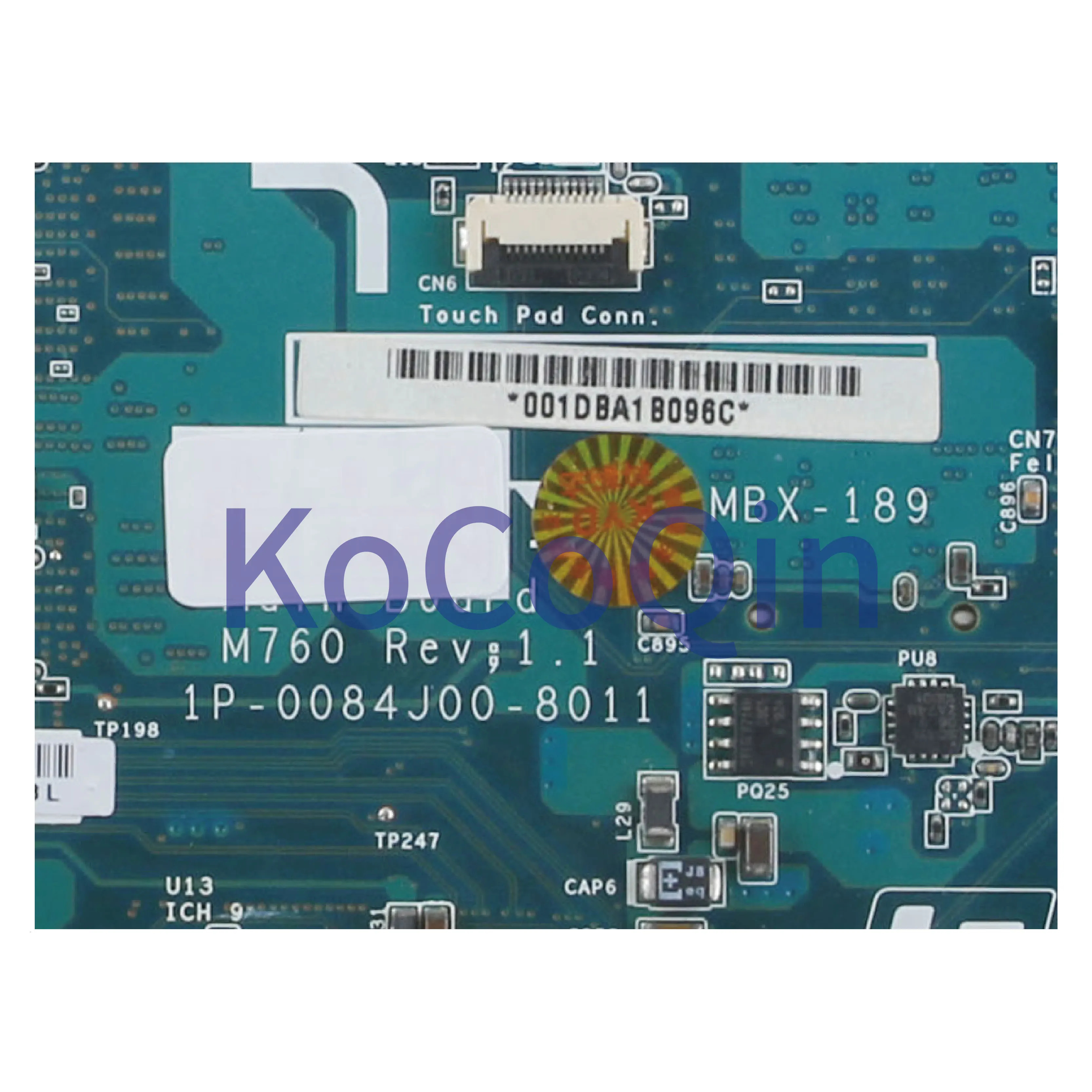KoCoQin материнская плата для ноутбука SONY VAIO VGN-FW M760 MBX-189 A1553548A GM45 | Компьютеры и офис