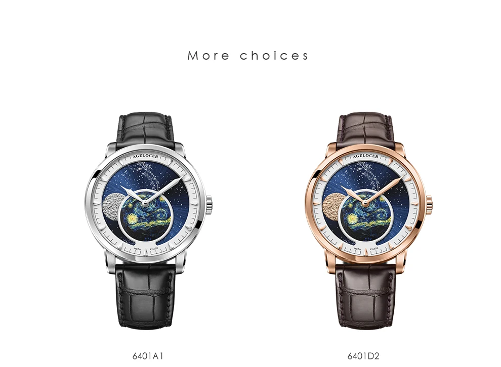 AGELOCER часы Moonphase винтажные швейцарские роскошные Брендовые мужские часы сапфир запас энергии 80 часов механические часы 6404A1