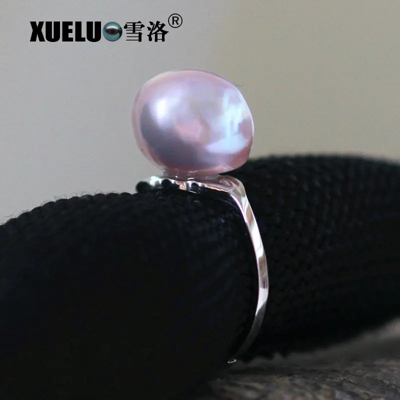 XUELUO Настоящее серебро 925 пробы модное кольцо большое искусственное в стиле