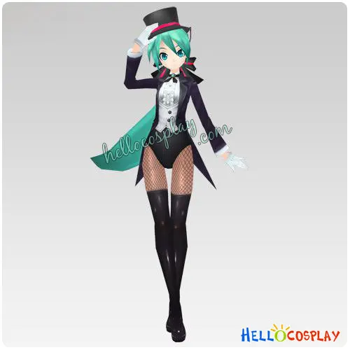 Vocaloid 2 маскарадный проект Diva Ver Hatsune Miku маг костюм H008|magician costume|hatsune miku costumemiku hatsune