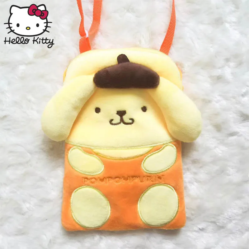 Hello kitty, высокое качество, мобильный чехол, Наклонная Сумка через плечо, сумка для монет, мини-сумка для девочек, детская сумка, милая сумка, плюшевая игрушка, подарок