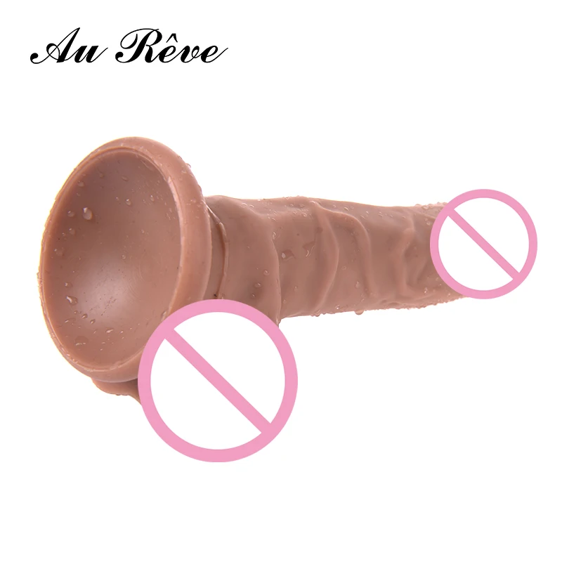 Реалистичный фаллоимитатор силиконовый присоска ремешок на Pegging Sucker Dick Женский